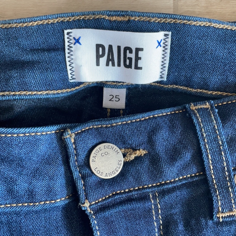 PAIGE JEANS, Dark wash, Hoxton Ankle ✨ - Picture 3 of 5